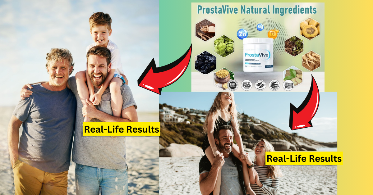 Real-Life Results from Prostavive Users Real-Life Results from Prostavive Users