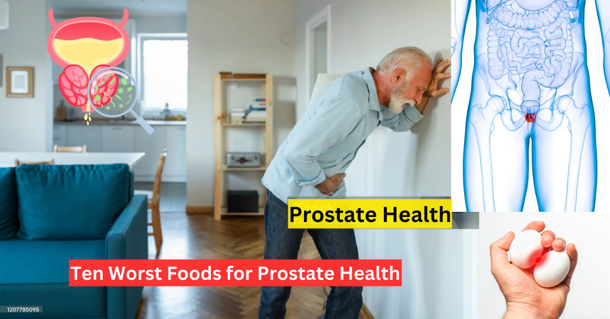 Ten Worst Foods for Prostate Health Ten Worst Foods for Prostate Health